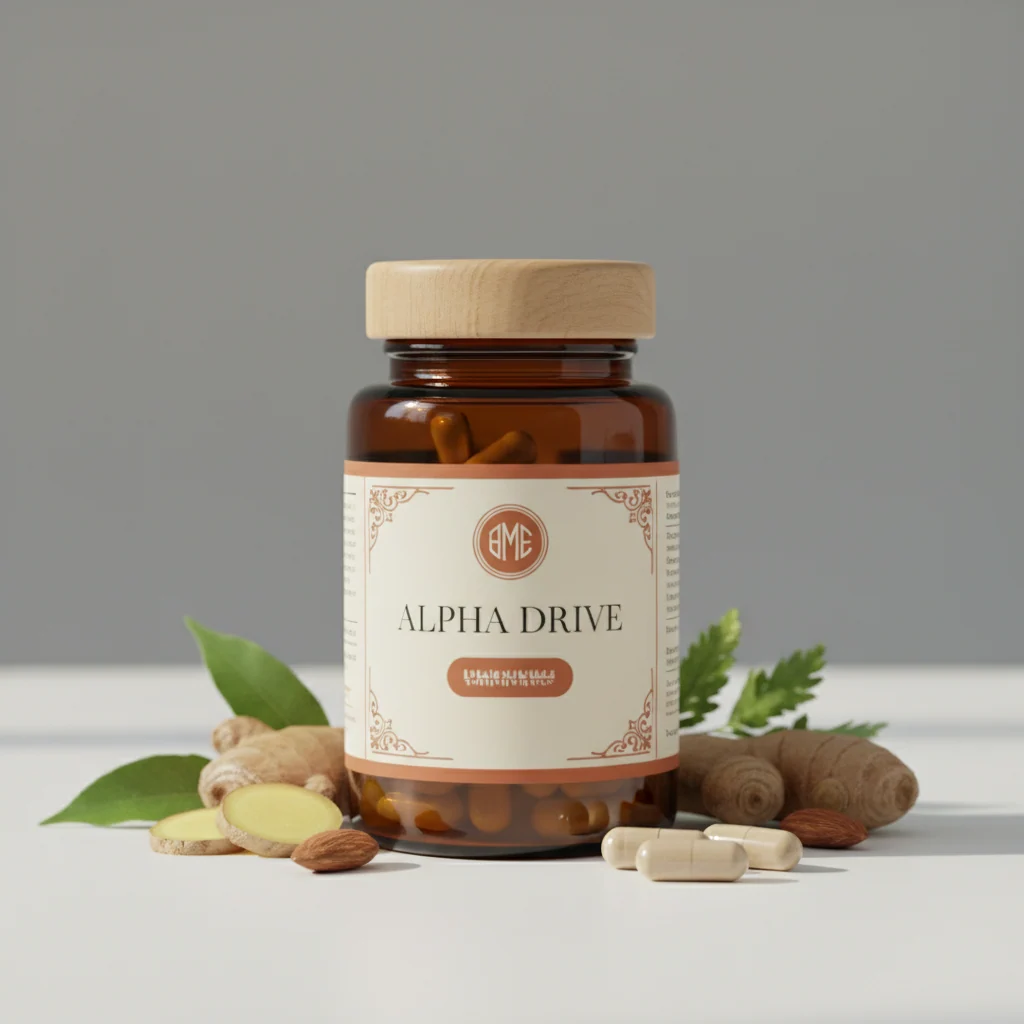 Alpha Drive voedingssupplement prostaat mannen - wit potje